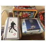 Elvis Lunchbox, Napkin Holder, Salt/Pepper Shakers