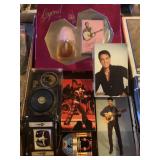 Elvis Ornaments, Wooden Boxes, Etc
