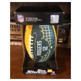 New Packers Aaron Rodgers Football