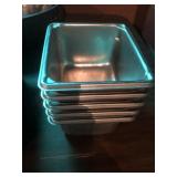 5 Stainless Pans