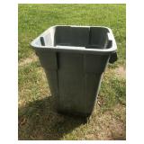 Large Square Barrel on Wheels