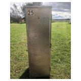 Metal Cabinet on Wheels #25