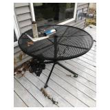 Metal Patio Table