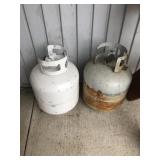 2 Propane Tanks