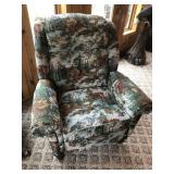 Unique Elk Print Recliner