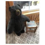 Large Bear & Bear Stool Decor