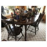 Dining Room Table - 2 Captain, 2 Regular Chairs