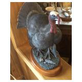 Strutting Turkey Statue