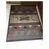 2 Wildlife Cabin Rugs