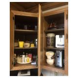 Contents of 2 Cabinets - Toaster, Can Opener, Etc