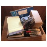 Note Pads, Markers, Tape, Etc