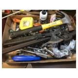 Assorted Tools - Hammer, Wrench, Sockets, Etc