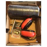 Assorted Items 0 Ear Protection, Air Chucks, Etc