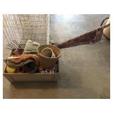 Garden Lot - Whitetail Flag, Planters, Tools, Etc