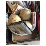 Baseballs & Playing Cards