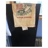 Peg Board Stand & Grass Seed Sack