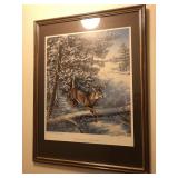 Fast Moving Game - Whitetail Deer Print By Meger