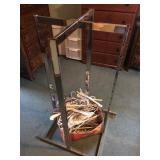 Clothes Display Rack & Hangers