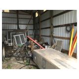 Contents of 3rd Shed - Windows, Press, Scrap, Etc