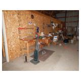 Contents of Bench Area in Warehouse in 2nd Shed