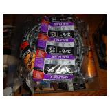 Misc Lot - Flexible Conduit, Coat Hooks, Etc