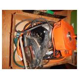 Extension Cords, Trouble Light, Craftsman Saw