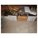 Large Canning Lot - Jars, Rings, Wax, Etc