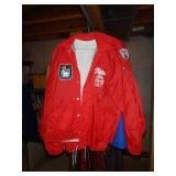 Vintage Red Mepps Pla - Jac Jacket - Size M