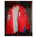 Vintage Red Mepps Pla - Jac Jacket - Size M