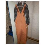 Old Mill Brown Bibs - Size M