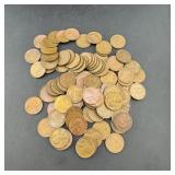 100 Wheat Pennies