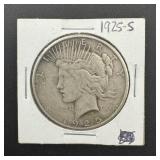 1925-s Peace Silver Dollar