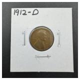 1912-d Lincoln Wheat Cent