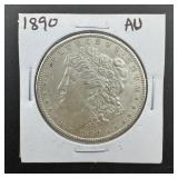 1890 Morgan Silver Dollar