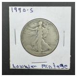 1940-s Walking Liberty Silver Half Dollar Dollar