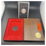 1972-s Silver Eisenhower Dollar In Box