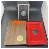 1971-s Silver Ike Dollar In Box