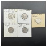 Full Steps Jefferson Nickels