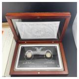 1916 Mercury Barber Silver Dime Set In Wooden Box