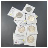 Lot Of 10 Half Dollars