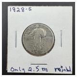1928-s Standing Liberty Silver Quarter