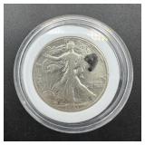 1941-d Walking Liberty Silver Half Dollar Dollar