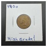 1900 Indian Head Cent