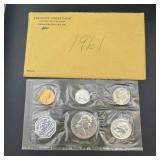 1961 U.s. Mint Silver Coin Set