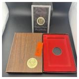 1974-s 40% Silver Eisenhower Dollar In Box