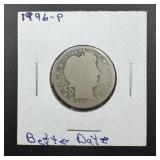 1896 Barber Silver Quarter