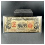 1901 $10 Buffalo Note