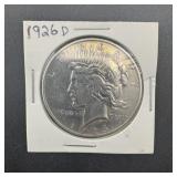 1926-d Peace Silver Dollar