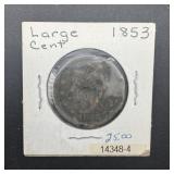 1853 Large Cent