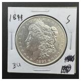 1891-s Morgan Silver Dollar